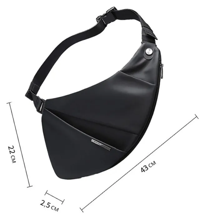 Сумка на плечо Mark Ryden Halfmoon MR2206 Black