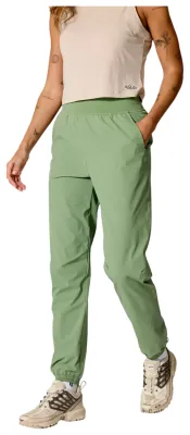 Шорты женские Rab Momentum Tech Pants Wmns, Dark Fig Green, 10, Regular