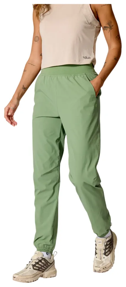 Шорти жіночі Rab Momentum Tech Pants Wmns, Dark Fig Green, 10, Regular (SHM_RB QFW-45-DFG-10-RG)