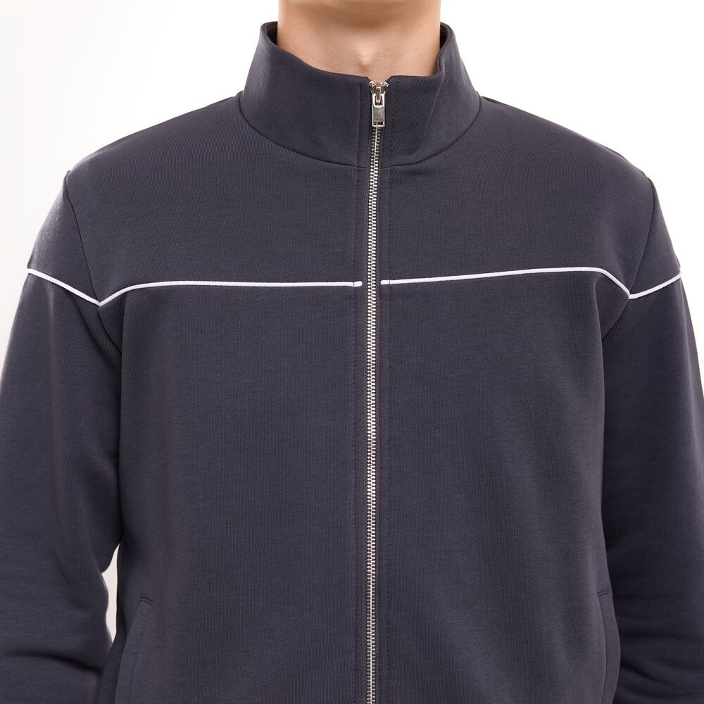 Спортивний костюм чоловічий темно-сірий кофта зі штанами Pobedov Brume, укр, укр