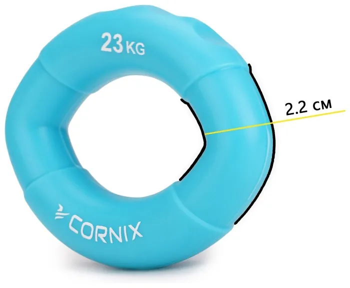 Эспандер кистевой силиконовый Cornix 23 кг XR-0074