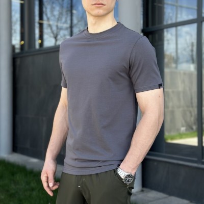 Мужская футболка темно-серая Pobedov Peremoga