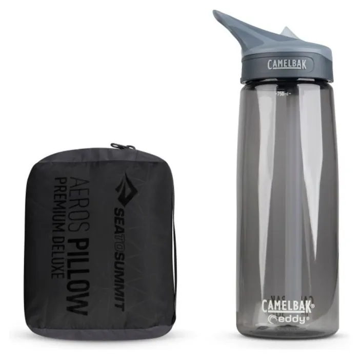 Подушка надувная Sea to Summit Aeros Premium Pillow Deluxe, 14х56х36см, Grey
