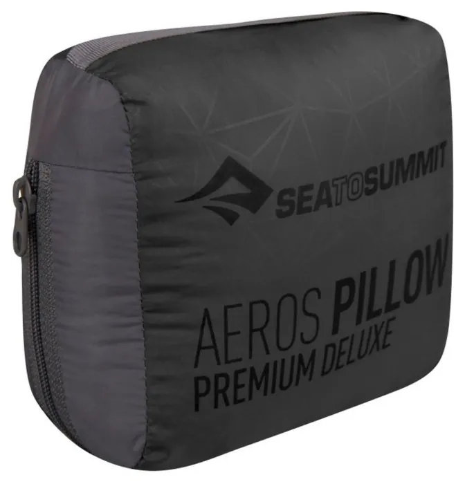 Подушка надувная Sea to Summit Aeros Premium Pillow Deluxe, 14х56х36см, Grey