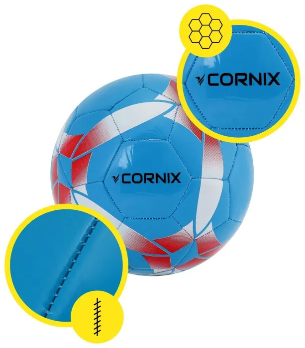 М'яч футбольний Cornix HyperShot XR-0378 Size 5