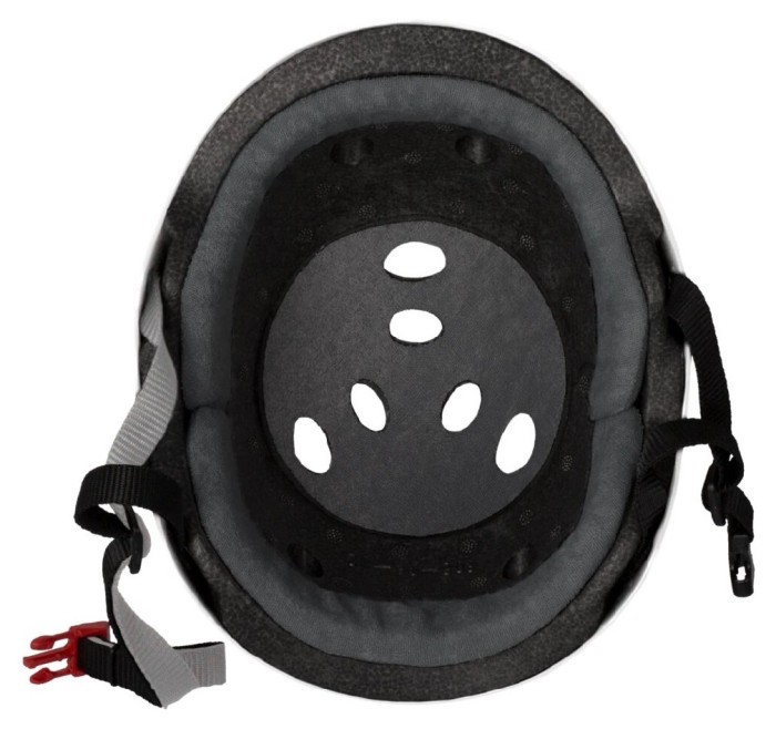 Шолом Triple8 The Certified Sweatsaver White Rubber (XL/XXL)