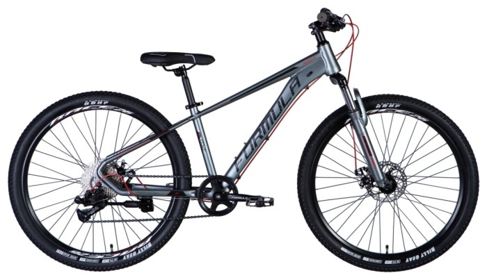 Велосипед 26" Formula ZEPHYR 3.0 2024 (сірий (м)), укр, укр