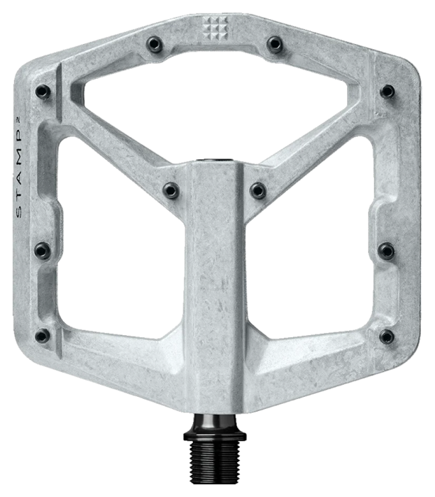 Педалі Crankbrothers STAMP 2 LARGE, Silver, укр, укр