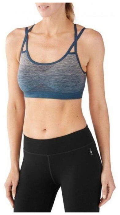 Бра Smartwool PhD Seamless Strappy Bra Blue Steel
