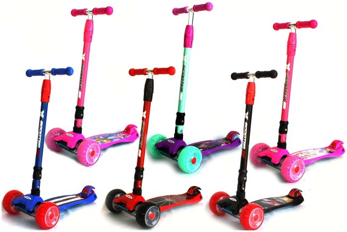 Самокат BAVAR SPORT МОД (9036), фея