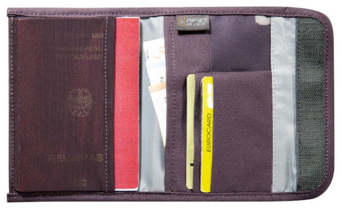 Кошелек Tatonka Passport Safe RFID Block, Black