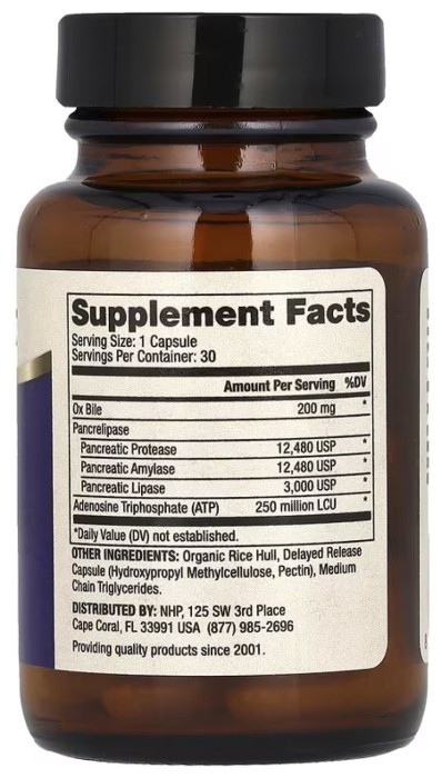 Gallbladder Enzymes - 30 caps