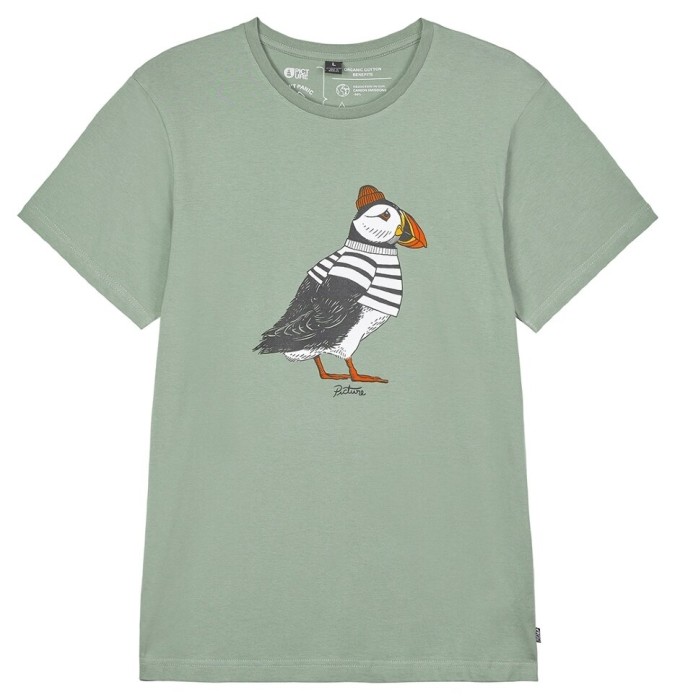 Футболка Picture Organic  Pockhan green spray, укр, укр