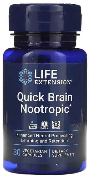 Quick Brain Nootropic - 30 vcaps (До 01.27)