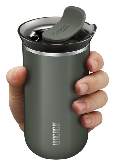 Термокружка Wacaco Octaroma Lungo 300 мл, серая