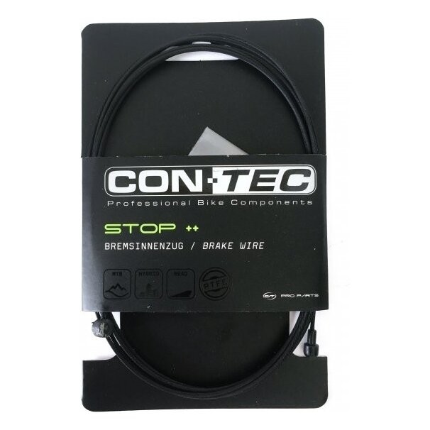 Трос гальмівний CON-TEC Slick Stainless with Teflon CP-B3/B4 2100мм унів. МТВ/ROAD з кінцевиком, нерж, укр, укр