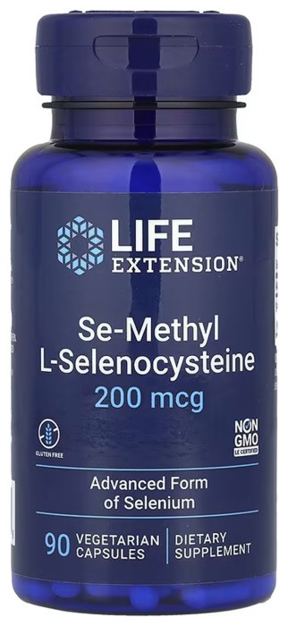 Se-Methyl L-Selenocysteine 200 mcg - 90 vcaps