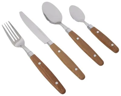 Набор столовых приборов Gimex Cutlery Nature 16 Pieces 4 Person Wood (6960904)