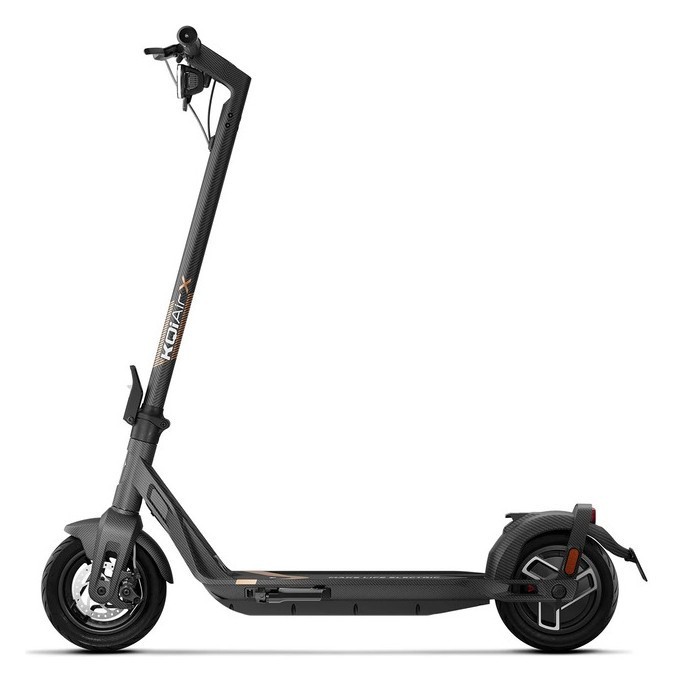 Електросамокат NIU KQi Air X Full Carbon UltraLight Gold 9,5", 350(700)W, 9,4Ah, 50km, 25km/h, 20%, App, 11,7 kg