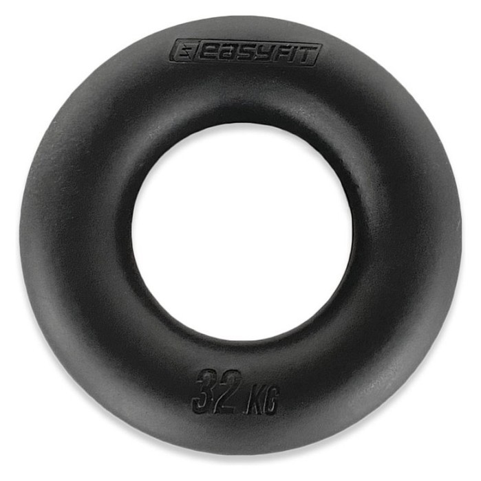 Эспандер кистевое кольцо EasyFit Ring 32 кг черный