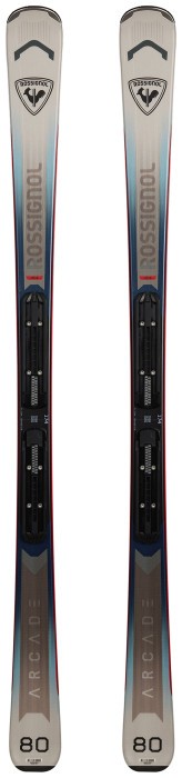 Лыжи горные ROSSIGNOL (RAOFZ01) ARCADE 80 + крепеж (FCKDX02) XP10 2026