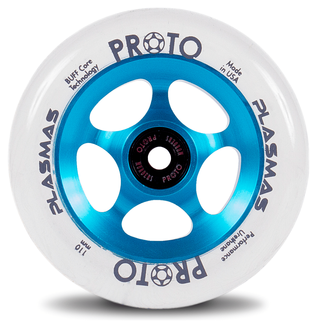 Колеса для трюкового самоката Proto Plasma Pro Scooter Wheels 2-Pack 110mm - Electric Blue
