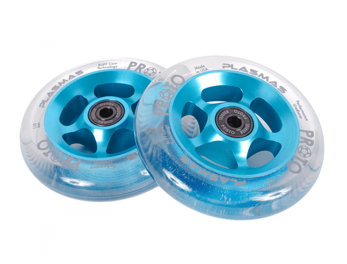 Колеса для трюкового самоката Proto Plasma Pro Scooter Wheels 2-Pack 110mm - Electric Blue