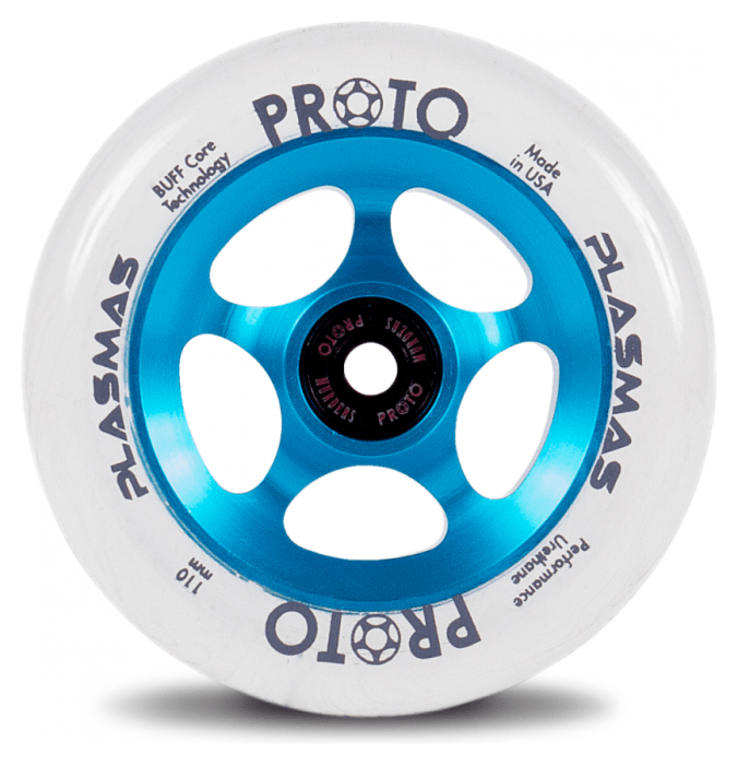 Колеса для трюкового самоката Proto Plasma Pro Scooter Wheels 2-Pack 110mm - Electric Blue