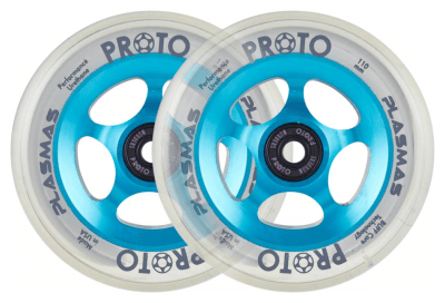 Колеса для трюкового самоката Proto Plasma Pro Scooter Wheels 2-Pack 110mm - Electric Blue