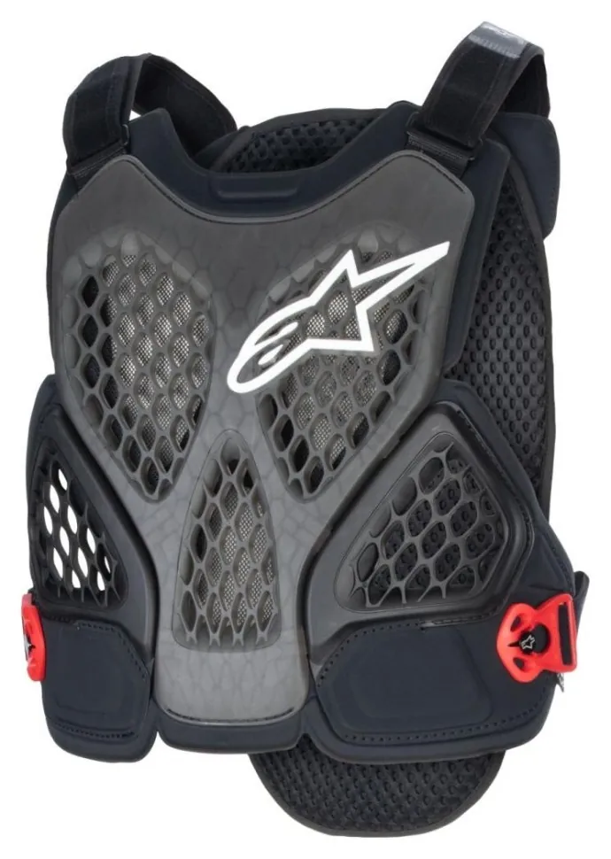 Захист тіла Alpinestars A-6 PLASMA CHEST PROTECTOR BLACK ANTHRACITE RED, L (SPT_1653424-1036-L)