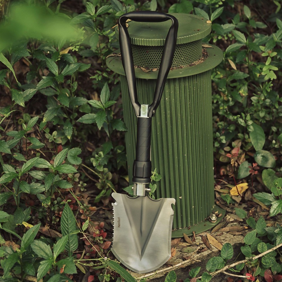 Багатофункціональна складна саперна міні лопата NexTool NE20033, укр, укр