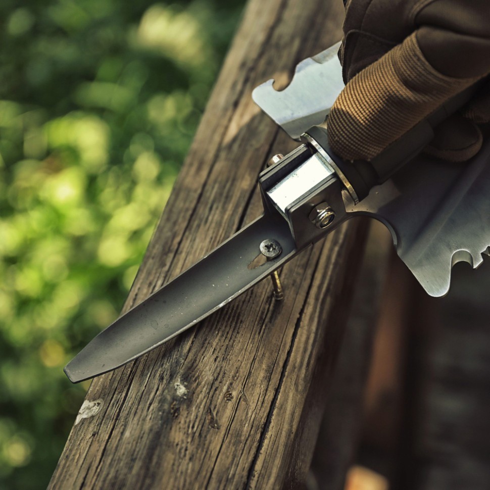 Багатофункціональна складна саперна міні лопата NexTool NE20033, укр, укр