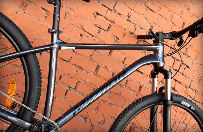 Велосипед 27.5" Merida Big.Seven 200 Dark Silver (2023)