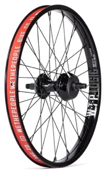 Колесо заднє WeThePeople HYBRID 20" RSD regular axle чорне з хабгардами, укр, укр