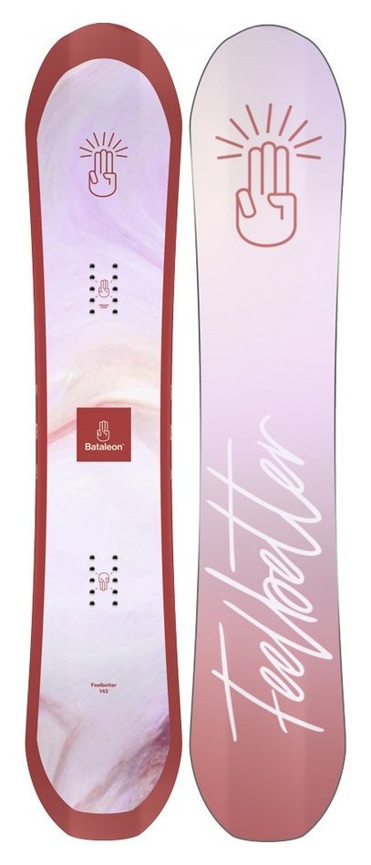 Сноуборд Bataleon FEELBETTER 149 Pink (BA.22.15.FB.)