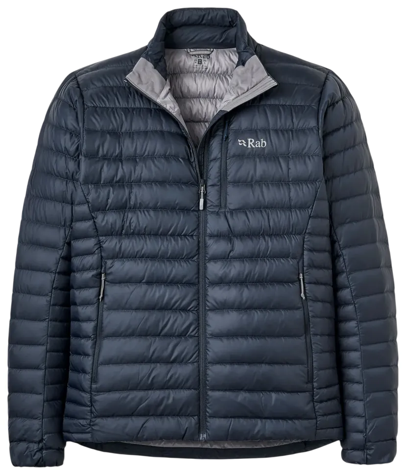 Чоловічий легкий пуховик Rab Microlight Jacket, Galaxy Blue, M (SHM_RB QDB-94-GXB-MED)