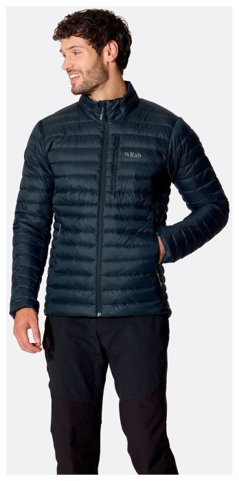 Мужской легкий пуховик Rab Microlight Jacket, Galaxy Blue, M
