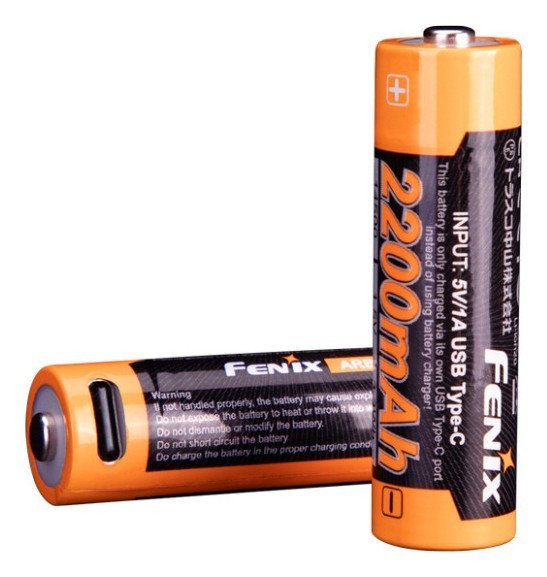 Акумулятор 14500 Fenix ARB-L14-2200U Type-C, укр, укр