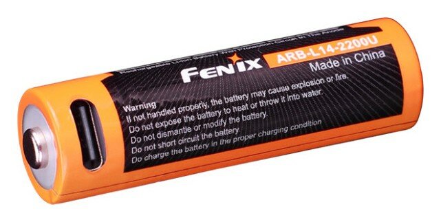 Акумулятор 14500 Fenix ARB-L14-2200U Type-C