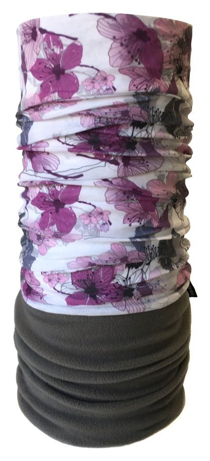 Бандана-бафф многофункциональная Level SAKKURA One size Gray/pink (LSMS21U3M)