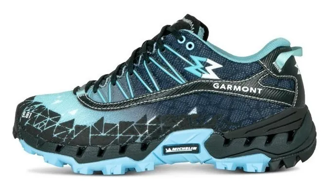 Черевики трекінгові жіночі Garmont 9.81 BOLT WMS W 37.5 (4.5UK) Black/light blue (002503) (6.5UK (40W) 250мм black, light blue)