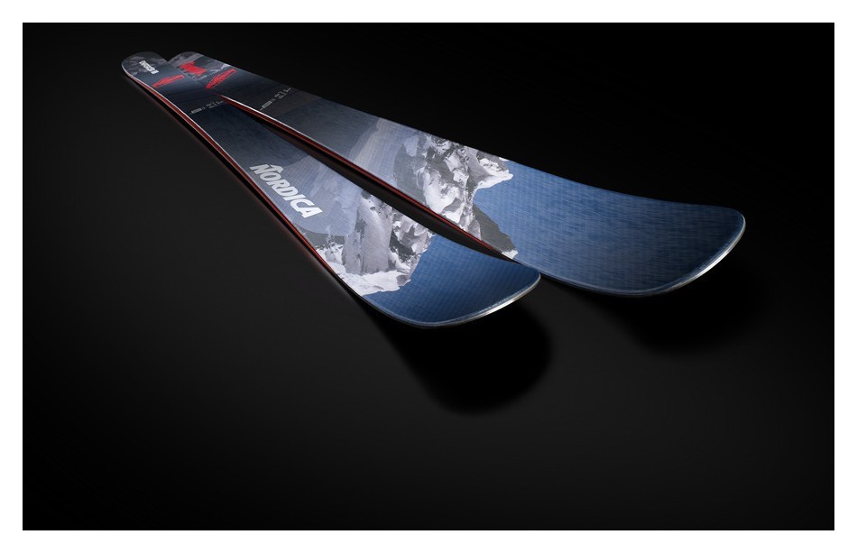 Лижі гірські (без кріплень) Nordica ENFORCER 88 172см Grey/blue/red (0A131000) WRH