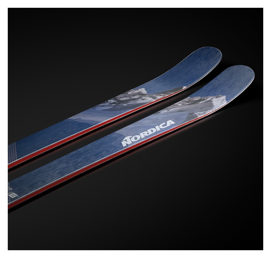 Лижі гірські (без кріплень) Nordica ENFORCER 88 172см Grey/blue/red (0A131000) WRH, укр, укр