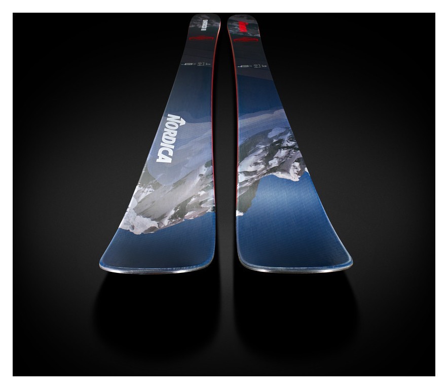 Лижі гірські (без кріплень) Nordica ENFORCER 88 172см Grey/blue/red (0A131000) WRH, укр, укр