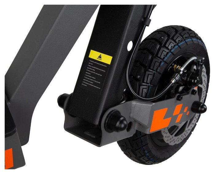 Електросамокат Kugoo Kirin G2 2025 (800 Вт; 15 А*год; 48 В), чорний, укр, укр