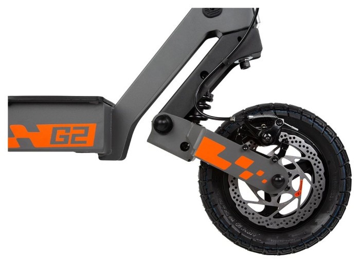Електросамокат Kugoo Kirin G2 2025 (800 Вт; 15 А*год; 48 В), чорний, укр, укр