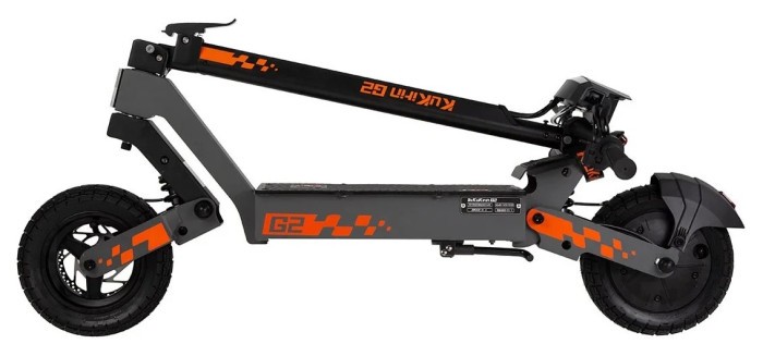 Електросамокат Kugoo Kirin G2 2025 (800 Вт; 15 А*год; 48 В), чорний, укр, укр