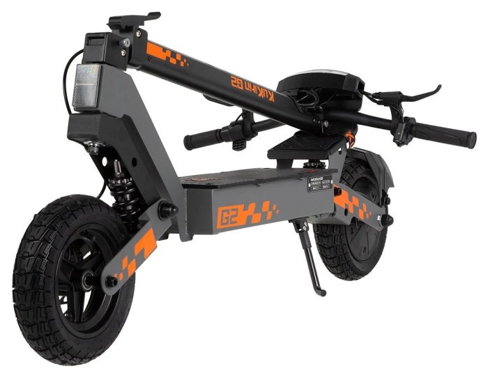 Електросамокат Kugoo Kirin G2 2025 (800 Вт; 15 А*год; 48 В), чорний, укр, укр