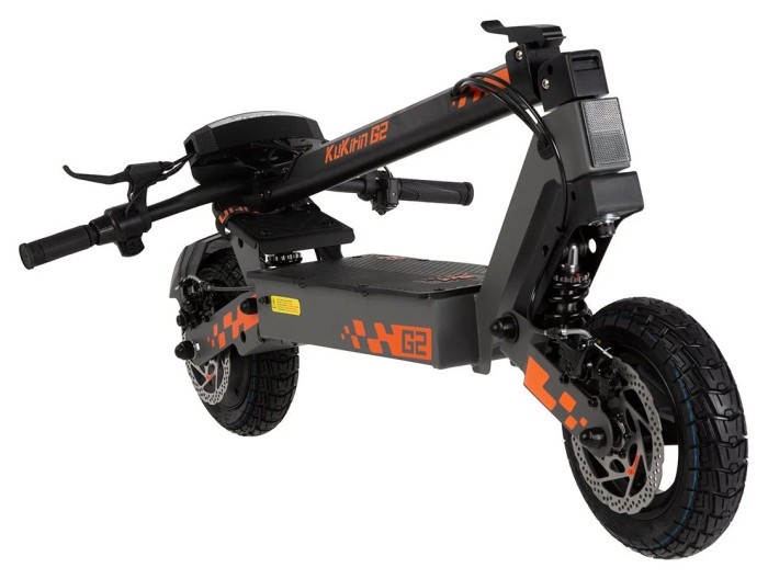 Електросамокат Kugoo Kirin G2 2025 (800 Вт; 15 А*год; 48 В), чорний, укр, укр