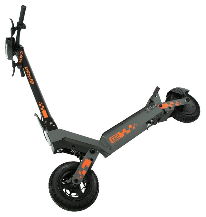 Електросамокат Kugoo Kirin G2 2025 (800 Вт; 15 А*год; 48 В), чорний, укр, укр